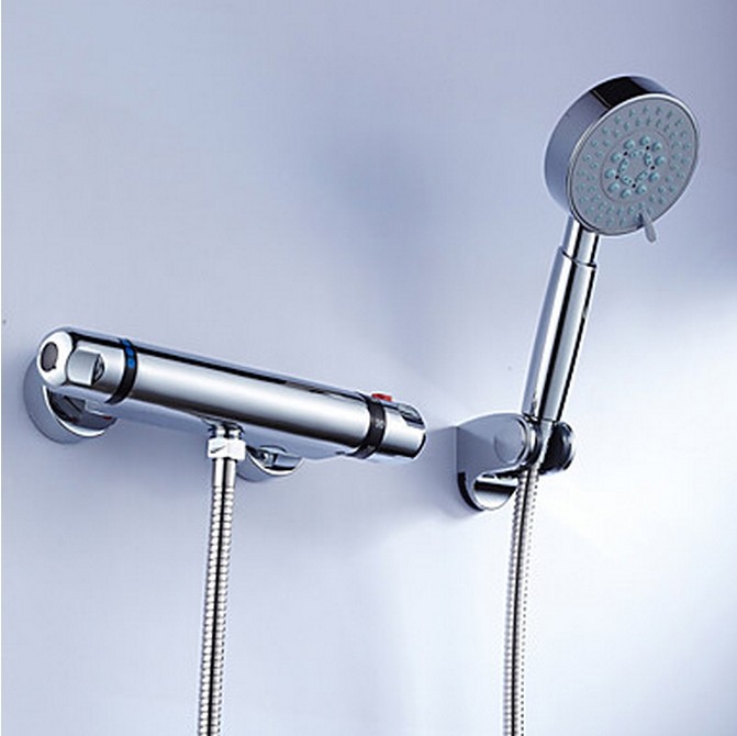 Brass Thermostatic Shower Faucet With Handshower TT0213S Brass Thermostatic Shower Faucet With Handshower TT0213S