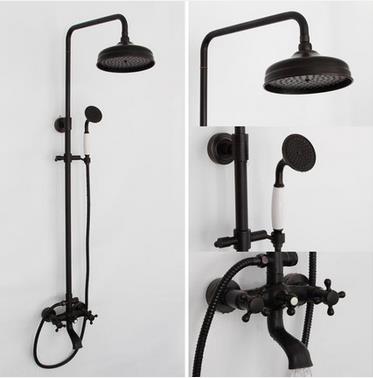 New Design Black Bronze Brass Mixer Rainfall Shower Faucet TFB629 New Design Black Bronze Brass Mixer Rainfall Shower Faucet TFB629