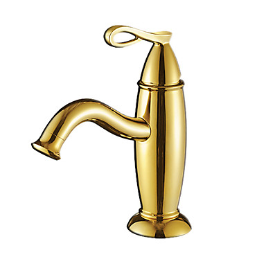 Ti-PVD Finish Classic Style Bathroom Sink Faucet T0479G Ti-PVD Finish Classic Style Bathroom Sink Faucet T0479G