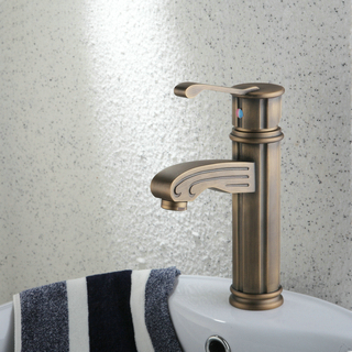 Single Handle Centerset Antique Brass Finish Wood-like Bathroom Sink Faucet TP0486 Single Handle Centerset Antique Brass Finish Wood-like Bathroom Sink Faucet TP0486