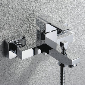 Contemporary Single Handle Wall Mount Bathtub Faucet T0512W Contemporary Single Handle Wall Mount Bathtub Faucet T0512W