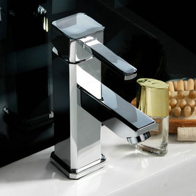 Chrome Finish Solid Brass Bathroom Sink Faucet T0513 Chrome Finish Solid Brass Bathroom Sink Faucet T0513