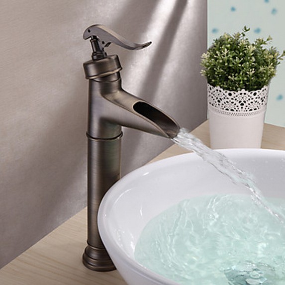 Centerset Antique Brass Finish Single Handle Ceramic Valve Bathroom Sink Faucet T0599BH Centerset Antique Brass Finish Single Handle Ceramic Valve Bathroom Sink Faucet T0599BH