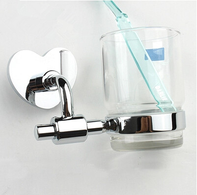 Brass Single Heart Design Bathroom Tooth Brush Holder TBH002 Brass Single Heart Design Bathroom Tooth Brush Holder TBH002