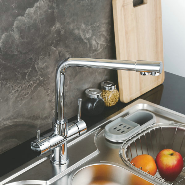 Hot And Cold Water Chrome And RO filter water Faucet T3307 Hot And Cold Water Chrome And RO filter water Faucet T3307