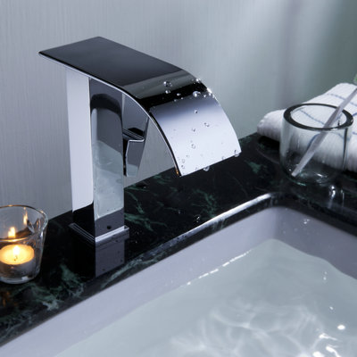 Waterfall Single Handle Basin Mixer Tap(Big Spout) T6002 Waterfall Single Handle Basin Mixer Tap(Big Spout) T6002