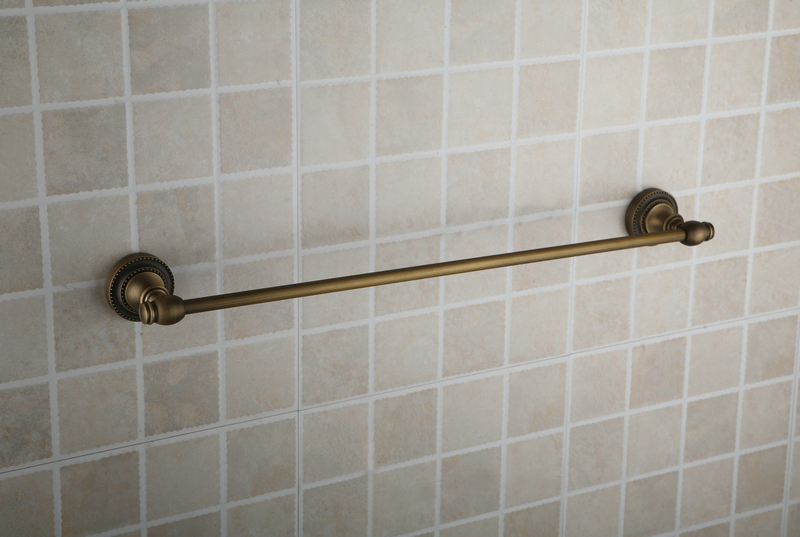 Anqitue Brass One Bar Towel Bar TAB6501 Anqitue Brass One Bar Towel Bar TAB6501