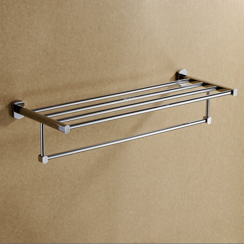 Chrome Finish Bathroom Rack With Towel Bar TCB1004 Chrome Finish Bathroom Rack With Towel Bar TCB1004
