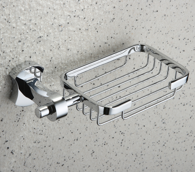Chrome finished brass Wall-mounted Soap Holder TCB2001 Chrome finished brass Wall-mounted Soap Holder TCB2001