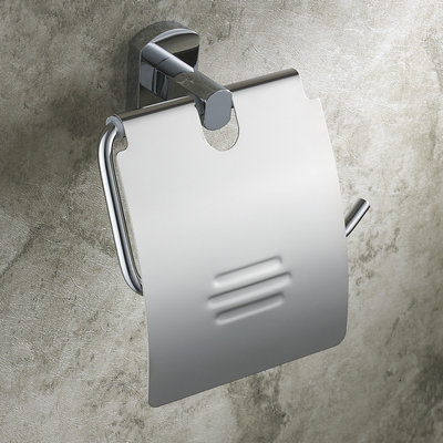 Chrome Finish Silver Contemporary Solid Brass Wall Mount Toilet Roll Holders TCB7310 Chrome Finish Silver Contemporary Solid Brass Wall Mount Toilet Roll Holders TCB7310
