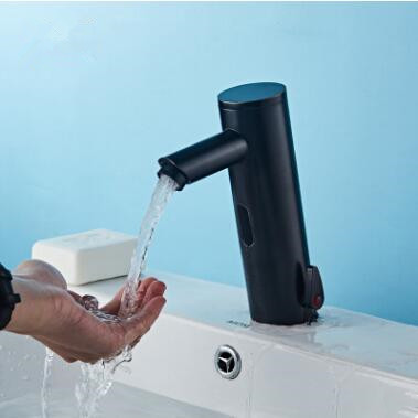 Automatic Faucet Black Bronze Brass Mixer Hands Free Bathroom Sink Faucet F0240B Automatic Faucet Black Bronze Brass Mixer Hands Free Bathroom Sink Faucet F0240B