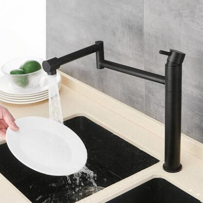 Antique Black Bronze Brass 720° Rotatable High Version Mixer Kitchen Sink Faucet FB0225 Antique Black Bronze Brass 720° Rotatable High Version Mixer Kitchen Sink Faucet FB0225