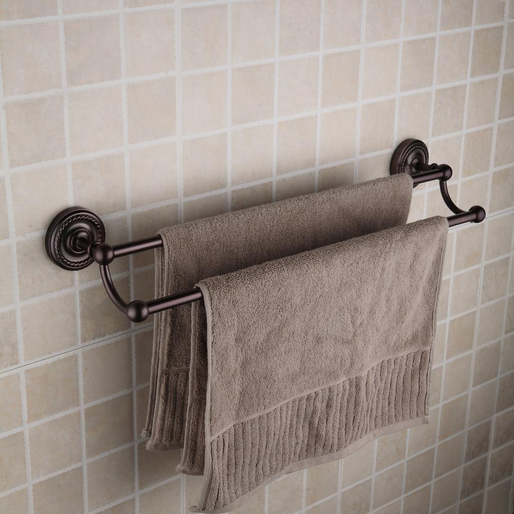 Oil Rubbed Bronze 25 Inch Double Towel Bar ORB1007 Oil Rubbed Bronze 25 Inch Double Towel Bar ORB1007