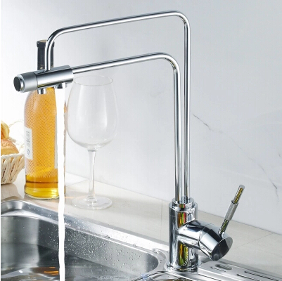 Contemporary Brass Water Filter Kitchen Multifunction Three Way Faucet PH9408 Contemporary Brass Water Filter Kitchen Multifunction Three Way Faucet PH9408