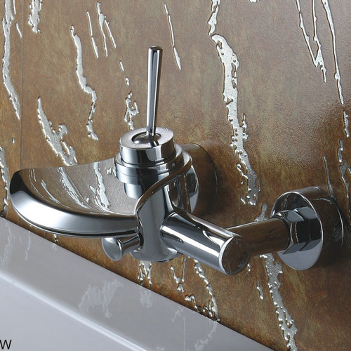 Contemporary Waterfall Tub Faucet Wall Mount TQ3001W Contemporary Waterfall Tub Faucet Wall Mount TQ3001W