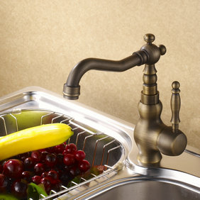 Centerset Antique Brass Kitchen TP0406A Centerset Antique Brass Kitchen TP0406A