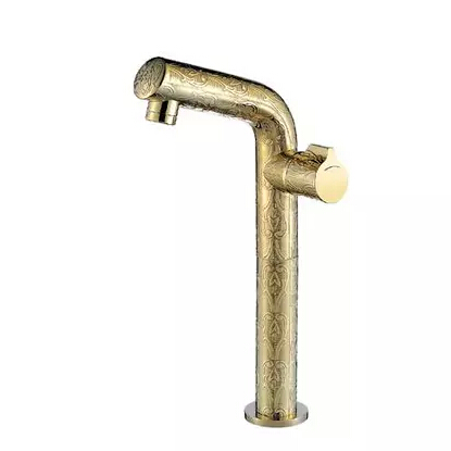 Ti-PVD Finish Solid Brass Bathroom Sink Faucet T0435H Ti-PVD Finish Solid Brass Bathroom Sink Faucet T0435H