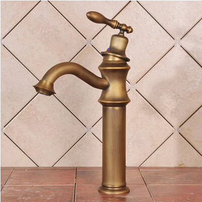 Centerset Antique Brass Bathroom Sink Faucet T0449A Centerset Antique Brass Bathroom Sink Faucet T0449A