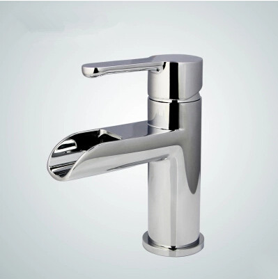 Waterfall Brass Cold and Hot Mixer Bathroom Sink Faucet T1021B Waterfall Brass Cold and Hot Mixer Bathroom Sink Faucet T1021B