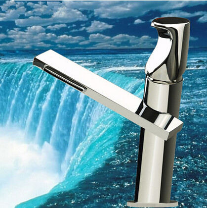 New Style Brass Waterfall Outlet Bathroom Sink Faucet Single Handle Mixer Faucet T1029C New Style Brass Waterfall Outlet Bathroom Sink Faucet Single Handle Mixer Faucet T1029C