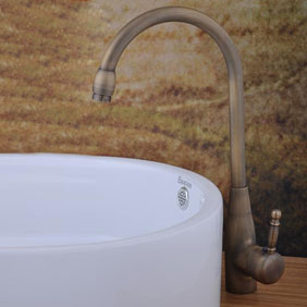 Antique Brass Single Handle Centerset Bathroom Sink Faucet T1804B Antique Brass Single Handle Centerset Bathroom Sink Faucet T1804B