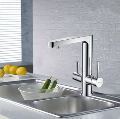 Solid Brass Kitchen Faucet with Drinking Water Function RO T3004 Solid Brass Kitchen Faucet with Drinking Water Function RO T3004