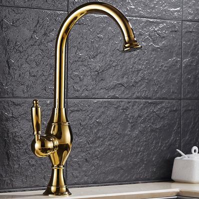 Antique Brass Golden Printed Rotatable Mixer kItchen Sink Faucet TA077C Antique Brass Golden Printed Rotatable Mixer kItchen Sink Faucet TA077C