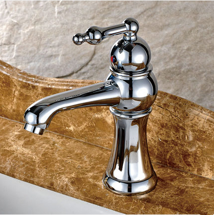 New Designed Bright Sliver Finish Brass Bathroom Sink Faucet TA1078 New Designed Bright Sliver Finish Brass Bathroom Sink Faucet TA1078