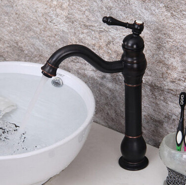 Antique Brass Black Bronze Bathroom Sink Tap Mixer Faucet TA219B Antique Brass Black Bronze Bathroom Sink Tap Mixer Faucet TA219B