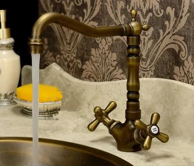 Antique Brass Brushed Rotatable Kitchen/Bathroom Sink Faucet TA2792 Antique Brass Brushed Rotatable Kitchen/Bathroom Sink Faucet TA2792