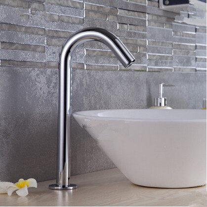Automatic Brass Bathroom Sink Tap Free Hands Only Cold Water Automatic Faucet TA330Y Automatic Brass Bathroom Sink Tap Free Hands Only Cold Water Automatic Faucet TA330Y