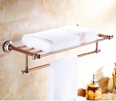 Antique Brass Rose Gold with Porcelain Bathroom Luxurious Towel Bar TAB502 Antique Brass Rose Gold with Porcelain Bathroom Luxurious Towel Bar TAB502