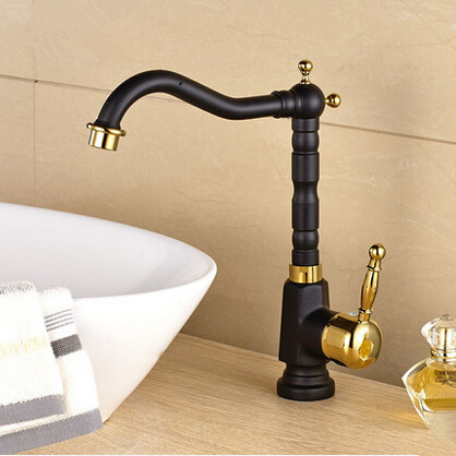 Antique Brass Black Bronze Bathroom Mixer Faucet Rotatable TB018S Antique Brass Black Bronze Bathroom Mixer Faucet Rotatable TB018S