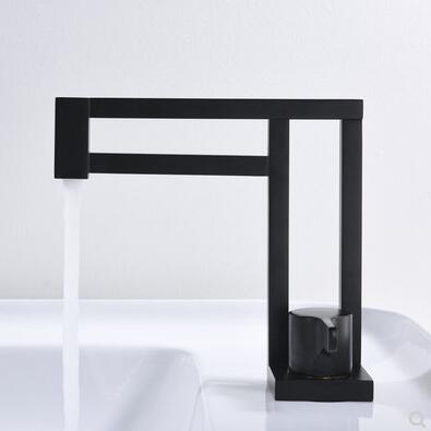 Art GUN Designed Industrial Style Black Bronze Brass Mxier Bathroom Sink Faucet TB0386 Art GUN Designed Industrial Style Black Bronze Brass Mxier Bathroom Sink Faucet TB0386
