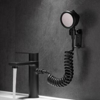 Black Brass Basin Faucet With Hand Shower Washing Head Designed Bathroom Sink Faucet TB218F Black Brass Basin Faucet With Hand Shower Washing Head Designed Bathroom Sink Faucet TB218F
