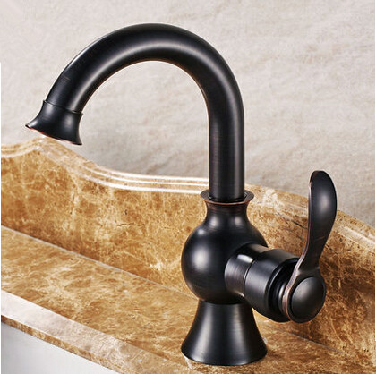 Antique Brass Black Bronze Single Handle Single Hole Bathroom Mixer Sink Faucet TB3054 Antique Brass Black Bronze Single Handle Single Hole Bathroom Mixer Sink Faucet TB3054