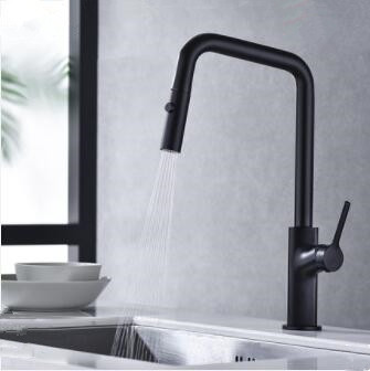 Antique Black Brass 360° Rotatable Single Handle Pull Out Kitchen Sink faucet TB4098 Antique Black Brass 360° Rotatable Single Handle Pull Out Kitchen Sink faucet TB4098