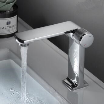 Brass Chrome Finished Bathroom Sink Tap Mixer Water Faucet TC0278 Brass Chrome Finished Bathroom Sink Tap Mixer Water Faucet TC0278