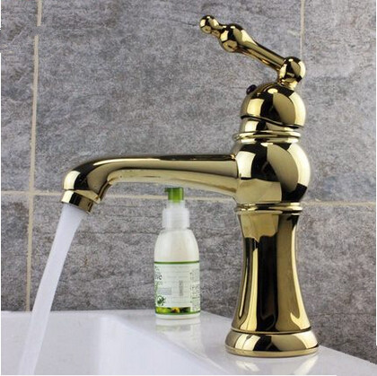 Antique Brass Ti-PVD Bathroom Sink Tap Mixer Water Faucet TD0228 Antique Brass Ti-PVD Bathroom Sink Tap Mixer Water Faucet TD0228