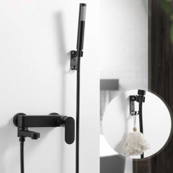 Antique Black Brass Bathroom Rainfall Shower Set with Small Hook TFB358 Antique Black Brass Bathroom Rainfall Shower Set with Small Hook TFB358