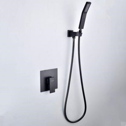 Antique Black Bronze Brass Bathroom Concealed Installation Rainfall Shower Set TFB509S Antique Black Bronze Brass Bathroom Concealed Installation Rainfall Shower Set TFB509S