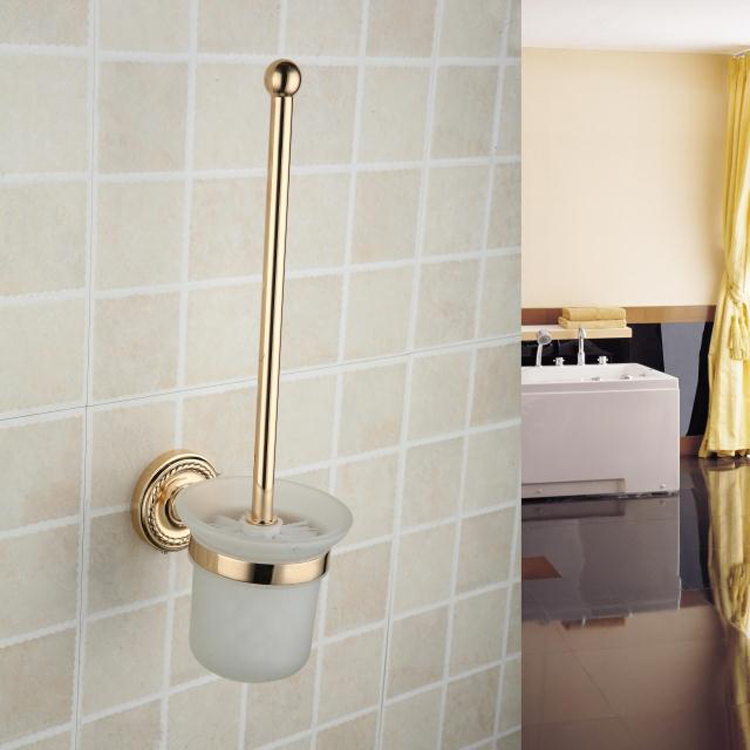 Antique Brass Ti-PVD Wall-mounted Toilet Brush Holder TGB2006 Antique Brass Ti-PVD Wall-mounted Toilet Brush Holder TGB2006
