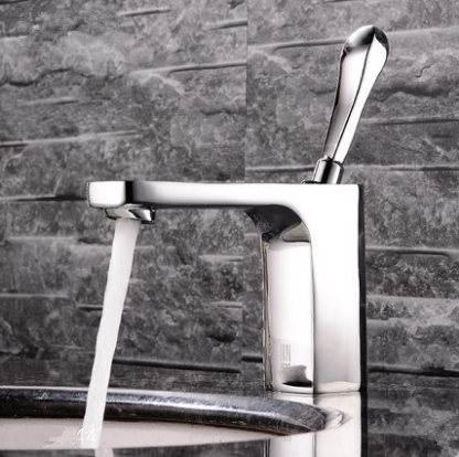 Brass Chrome Finished Mixer Water Bathroom Sink Faucet FHP299 Brass Chrome Finished Mixer Water Bathroom Sink Faucet FHP299