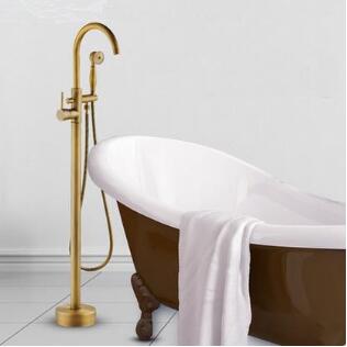 Antique Brass Free Shipping Bathtub Faucet With Hand Shower TSA600 Antique Brass Free Shipping Bathtub Faucet With Hand Shower TSA600