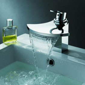 Contemporary Brass Bathroom Sink Faucet Chrome Finish T8016 Contemporary Brass Bathroom Sink Faucet Chrome Finish T8016