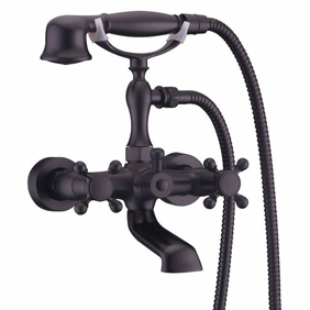 Oil Rubbed Bronze Tub Faucet with Hand Shower TFB002 Oil Rubbed Bronze Tub Faucet with Hand Shower TFB002