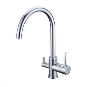 Three Way Kitchen Mixer Faucet Pure Water Filter T3306 Three Way Kitchen Mixer Faucet Pure Water Filter T3306