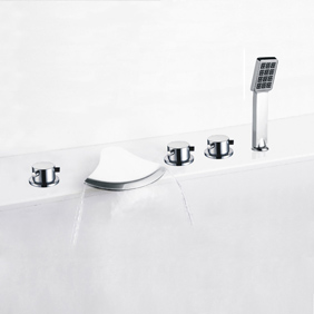 Waterfall Faucet with Hand Shower T-7028 Waterfall Faucet with Hand Shower T-7028