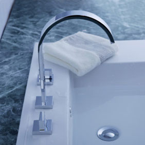 Widespread Contemporary Chrome Bathroom Sink Faucet with Pop up Waste T0467 Widespread Contemporary Chrome Bathroom Sink Faucet with Pop up Waste T0467